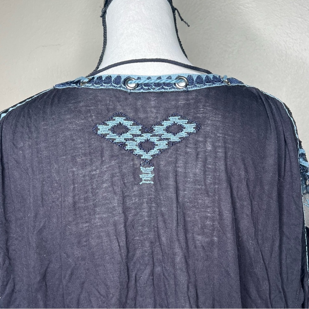 Free People Eden black embroidered blouse - Picture 10 of 12